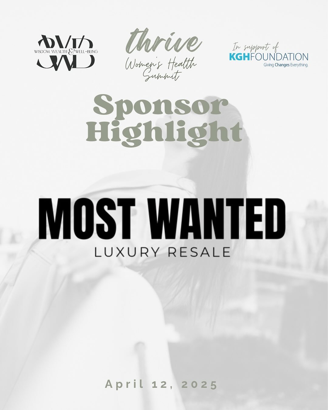 Exciting News!
We&rsquo;re proud to welcome Most Wanted as a sponsor of the Thrive Women&rsquo;s Health Summit!
As a small, women-led consignment boutique, Most Wanted is redefining fashion with sustainability at its core. They believe that shoppin