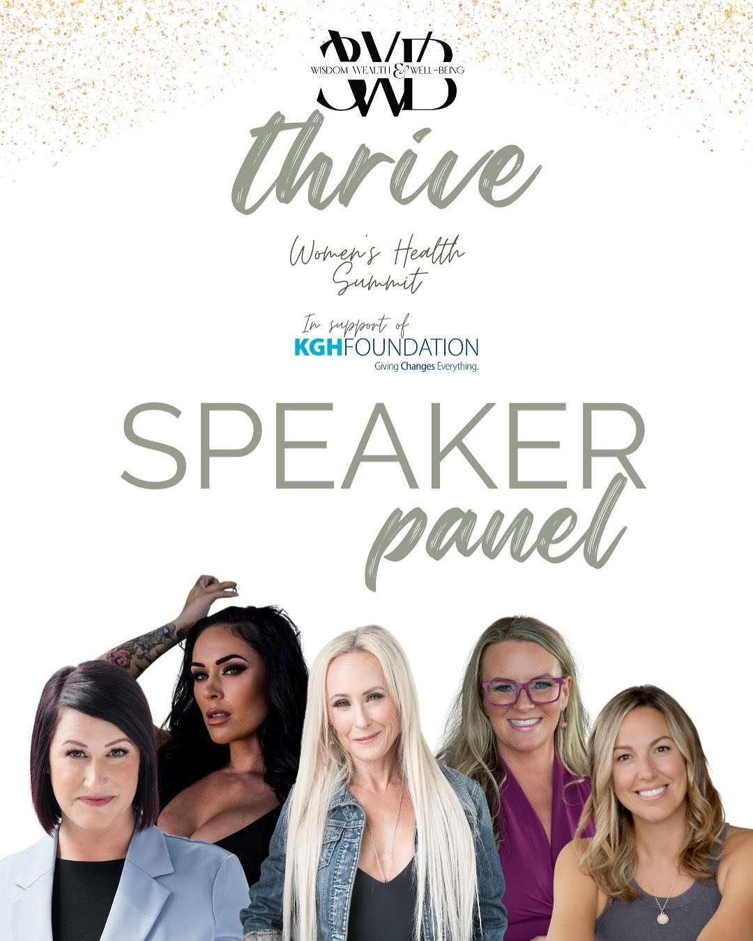 ANNOUNCING THE THRIVE SPEAKER PANEL
We are beyond thrilled to introduce the powerhouse women joining our speaker panel at Thrive! These incredible leaders are redefining success, empowerment, and wellness in their industries and communities. Get rea